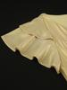 Women V Neck Elegant Maxi Dress with Butterfly Sleeve 3D Flower Waist Side Slit Perfect for Weddings Galas Showcasing Graceful Style