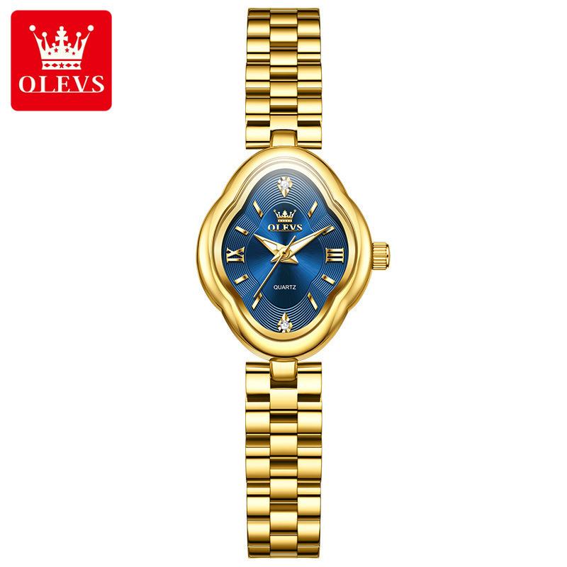 OLEVS Gold Woman Watch Fashion Waterproof Luminous Original Quartz Watch for Women Fashion Elegant Ladies Watches