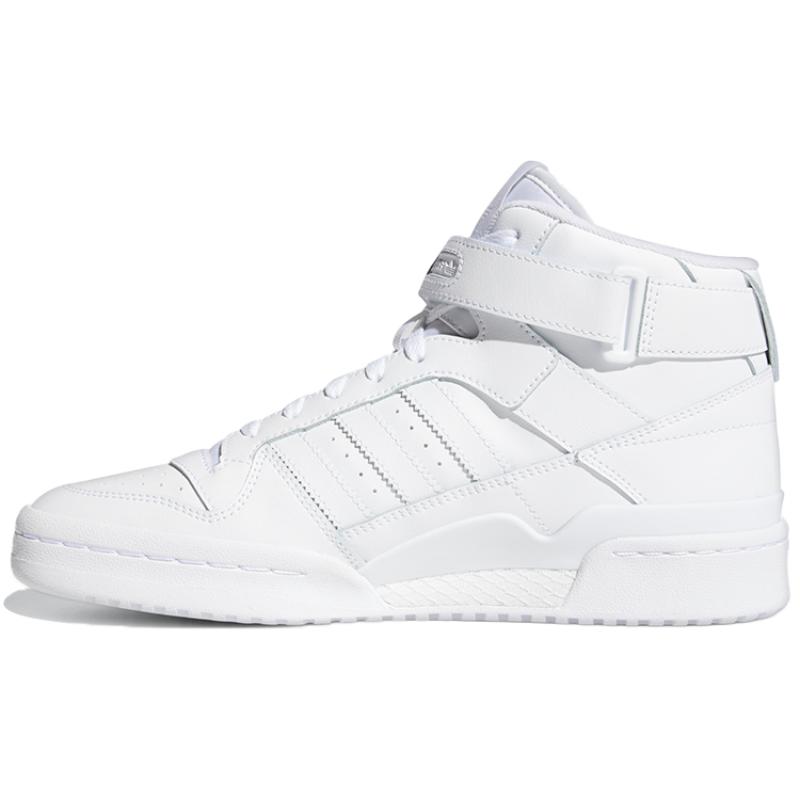 Adidas Forum Mid 'Triple White' Sneakers FY4975