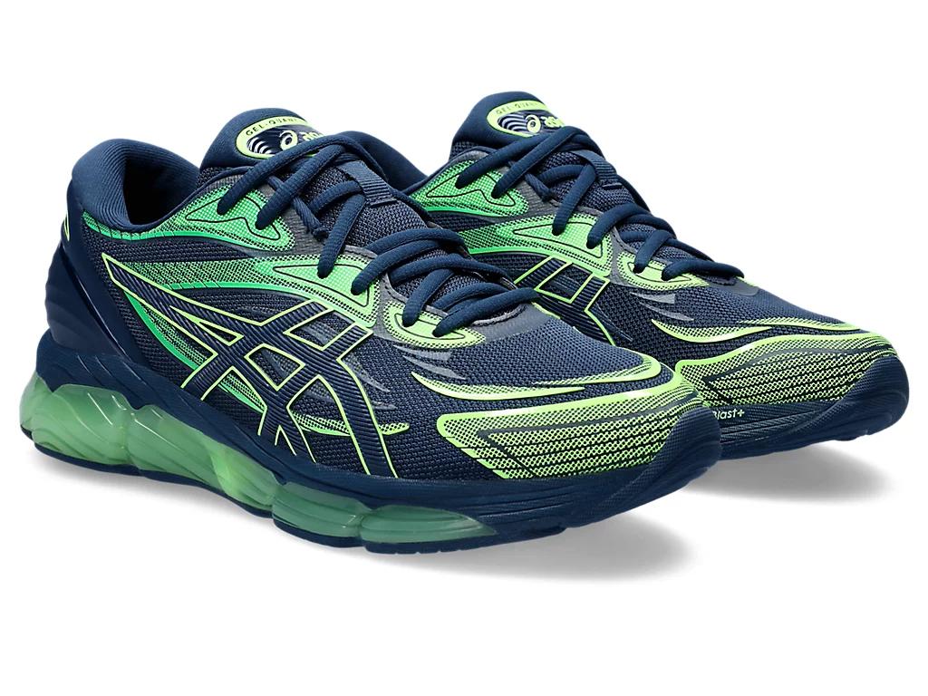Sports shoes Asics Blue / Green Fluorescent Gelquantum 360 VIII