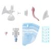Kaneson Handheld Breast Pump Storage Set Breast Milk for Ages 0 Months and Can Be Used In Baby 100ml (Includes Bags) Up, Wide-Mouth Bottles, (x 1)