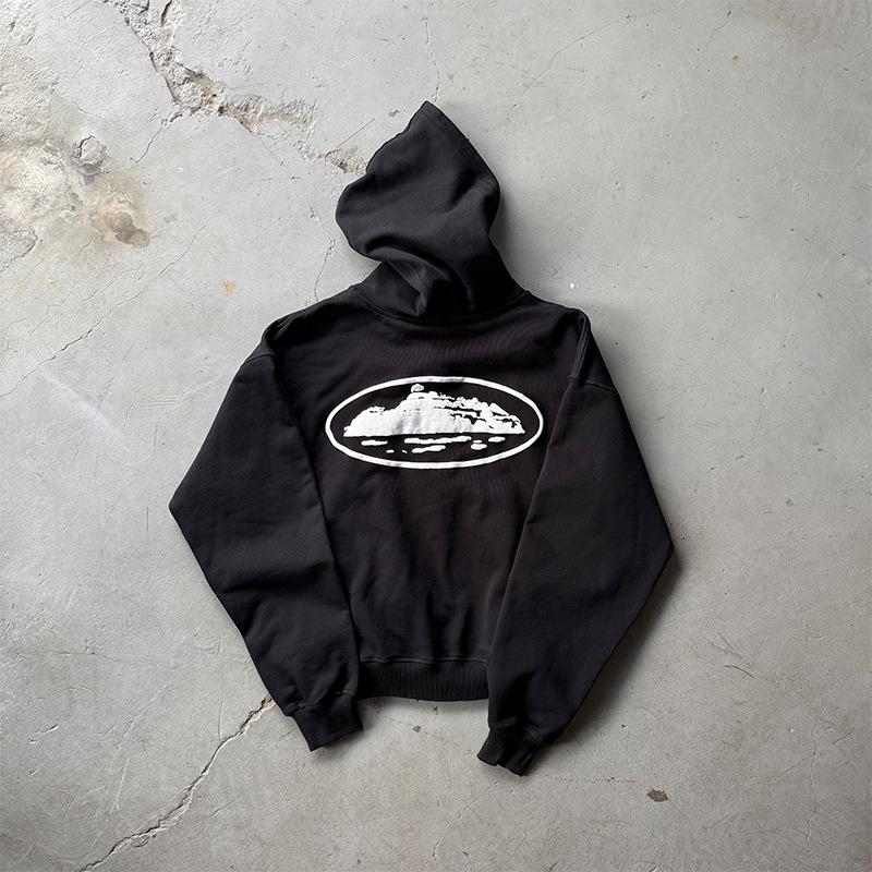 Alcatraz Tryck Fleecefodrad Unisex Zip-Up Hoodie