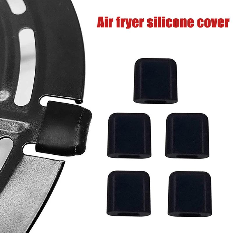 5Pcs Air Fryer Replacement Rubber Tip Replacement Parts For Air Fryer Grill Pan