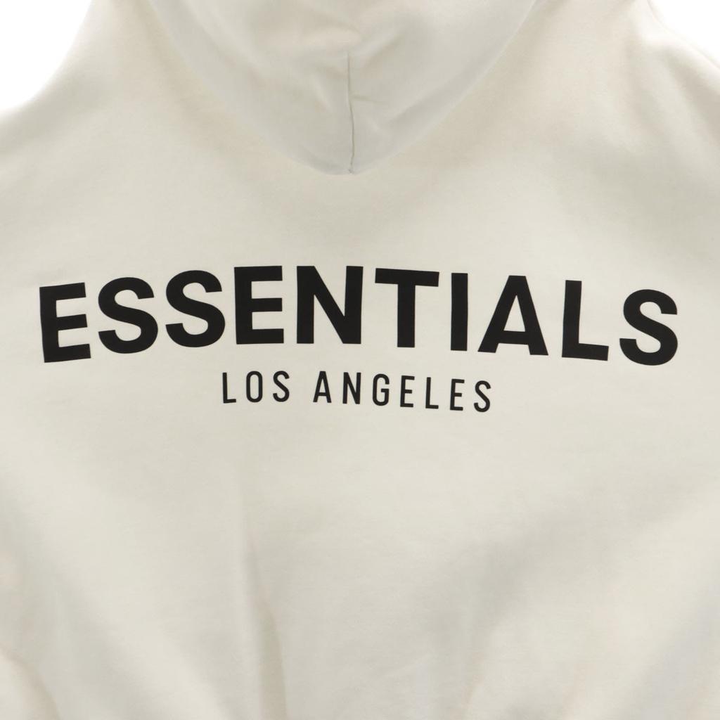 Essentials Sweat-shirts à manches longues avec logo au dos L blanc Homme Occasion