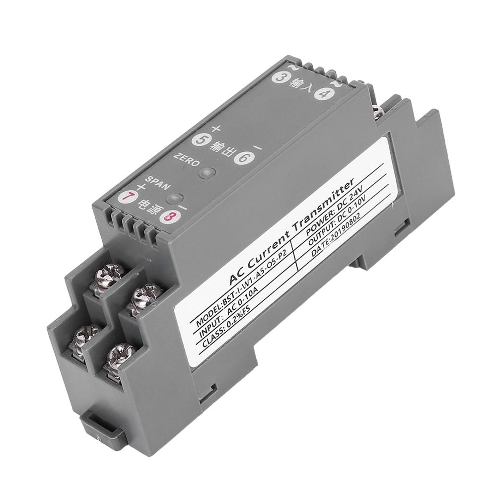 AC Transmitter Current Sensor Medium Voltage Equipment Industrial Accesssory DC 24V Power Supply