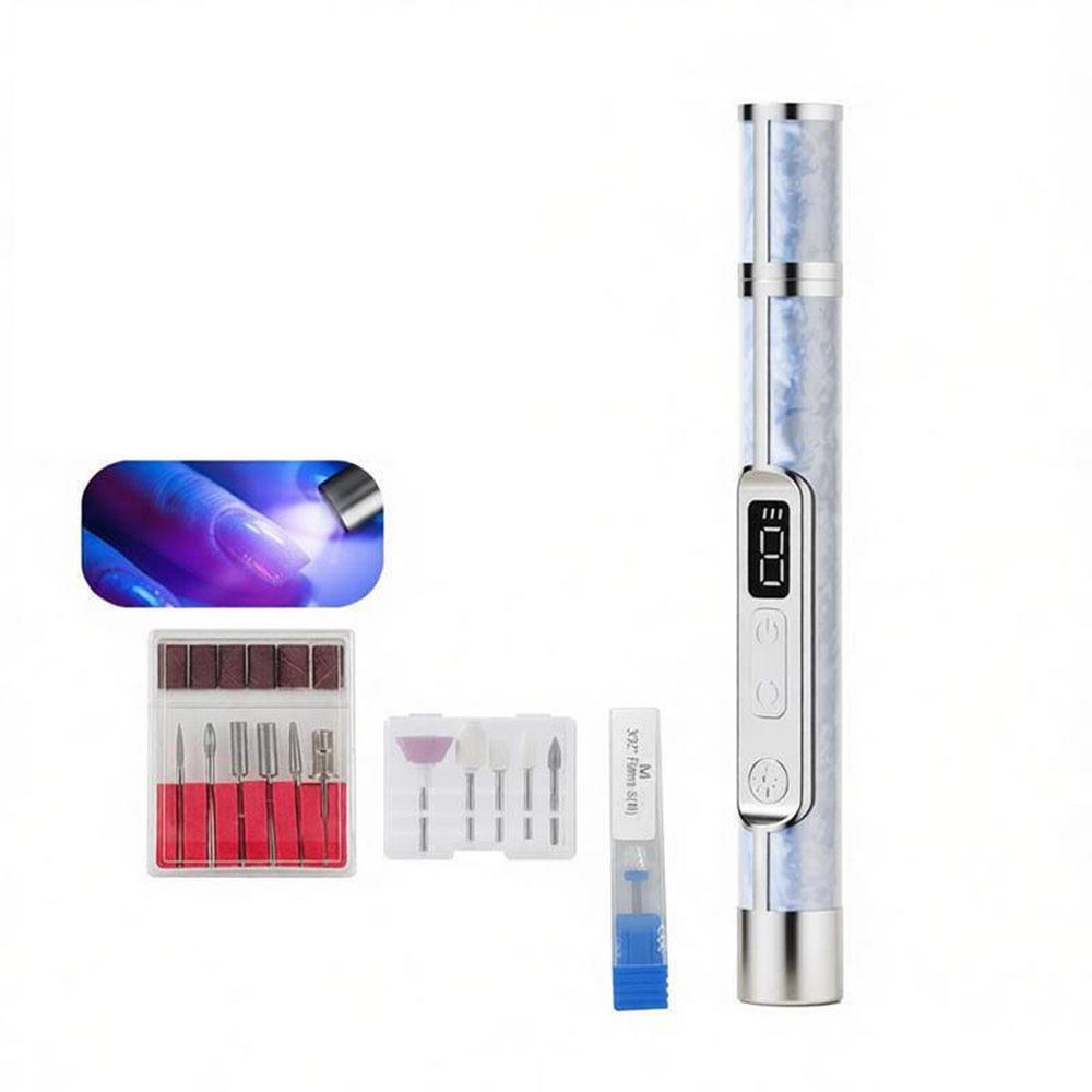 Portable Nail Drill Rechargeable Electric Nail File Gifts Manicure and Pedicure Machine