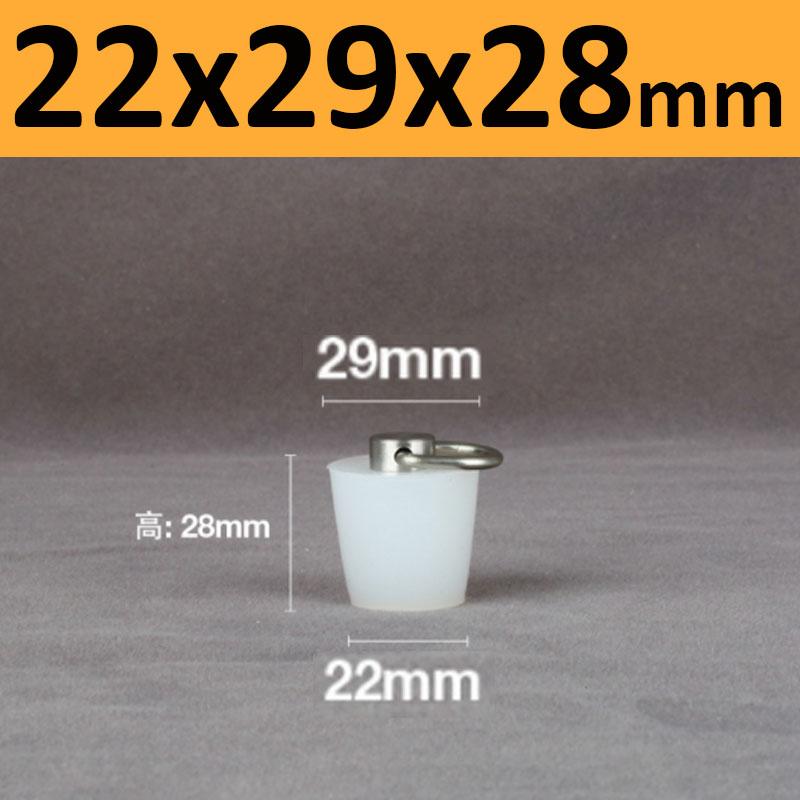 1Pcs Clear Conical Rubber Stopper HIGH TEMP Silicone Plugs Sealing Tapered Rubber Electroplating Paint With Steel D Shape Handle