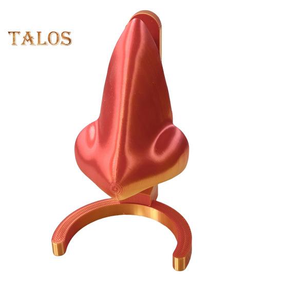 

Держатель очков для стола, подставка для солнцезащитных очков в форме носа, органайзер, 3D-печатный настольный держатель для очков для домашнего туалетного столика золотистый/красный