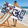 Geelong Champions Print Beach Towel, Large Soft Quick Dry Towel for Beach Camping Swimming
