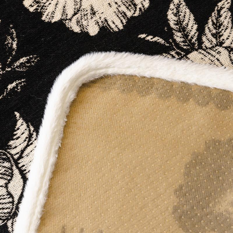 Vintage Chenille Special-Shaped Sofa Cushion New Four-Season Universal Irregular High-End Non-Slip Seat Cushion Cover