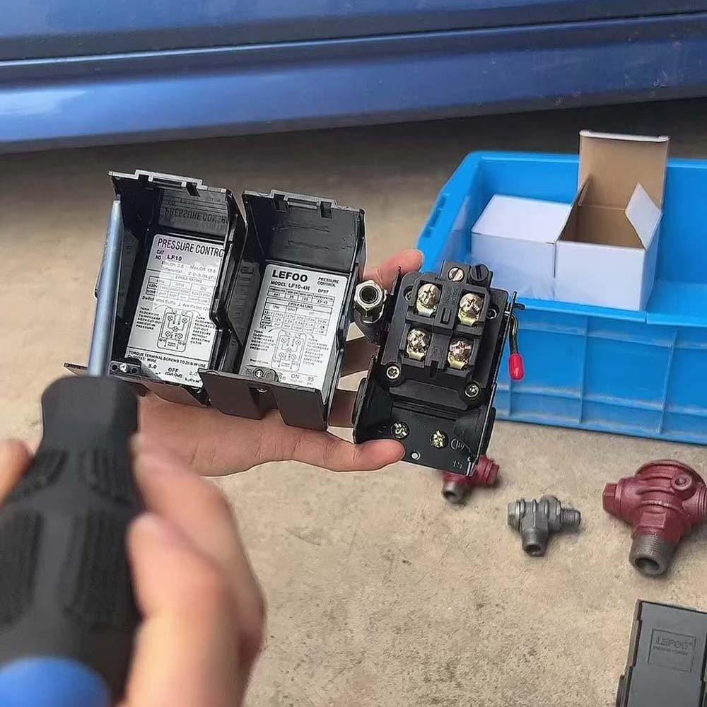 Replacement Parts Horizontal Control Valve 220V Air Pressure Controller  Construction Site