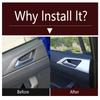 Car Inner Door Handle Bowl Frame Decoration Cover Trim Stainless Steel Accessories Interior For VW Volkswagen Polo  - 2025
