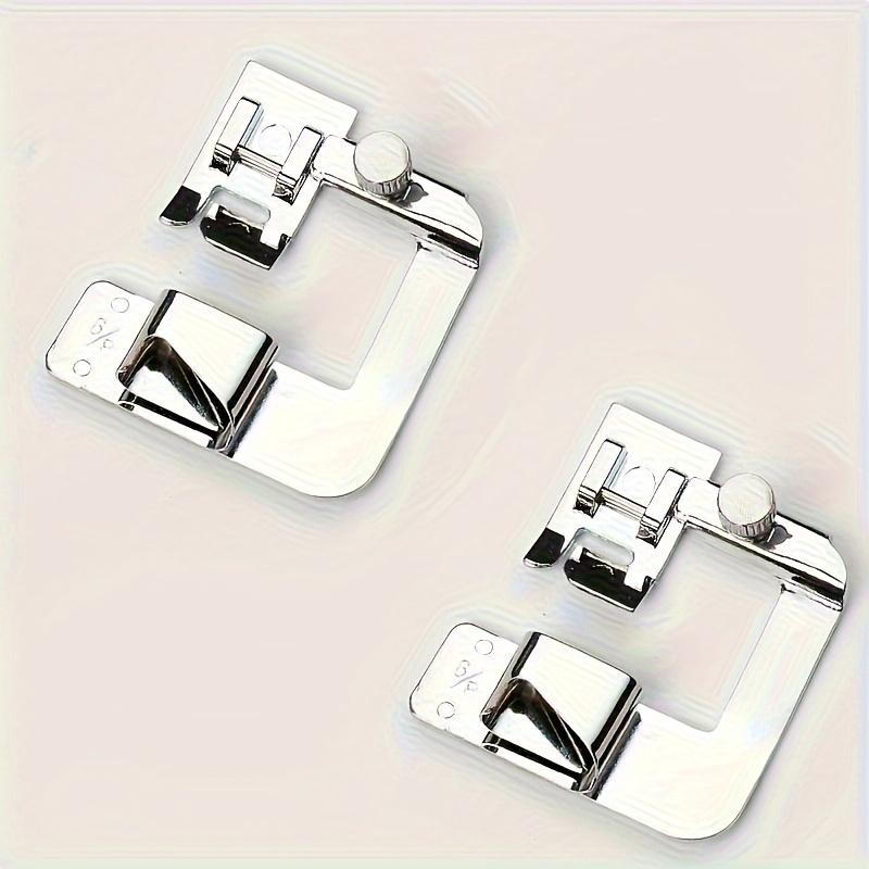 1pc of Household Multifunctional Sewing Machine Accessory with Edge Wrapping Roller Presser Foot (compatible with 6/8 Series Models)