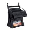 Hachibanya Back Door Post Newspaper Holder Mailbox, Postbox, Box, (Black)