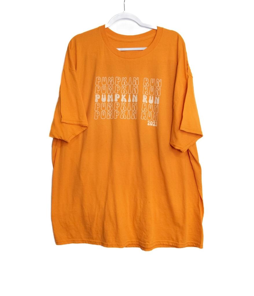 32nd Annual Allardt Great Pumpkin Festival Run 4XL T-Shirt 2023 Orange Cotton