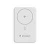 Powerbank Wozinsky Wlwp-10Ka0Y3Ws 22,5W Pd Qi2 10000 Mah, Z Podstawką, 1X Usb-A, 1X Usb-C - Biały