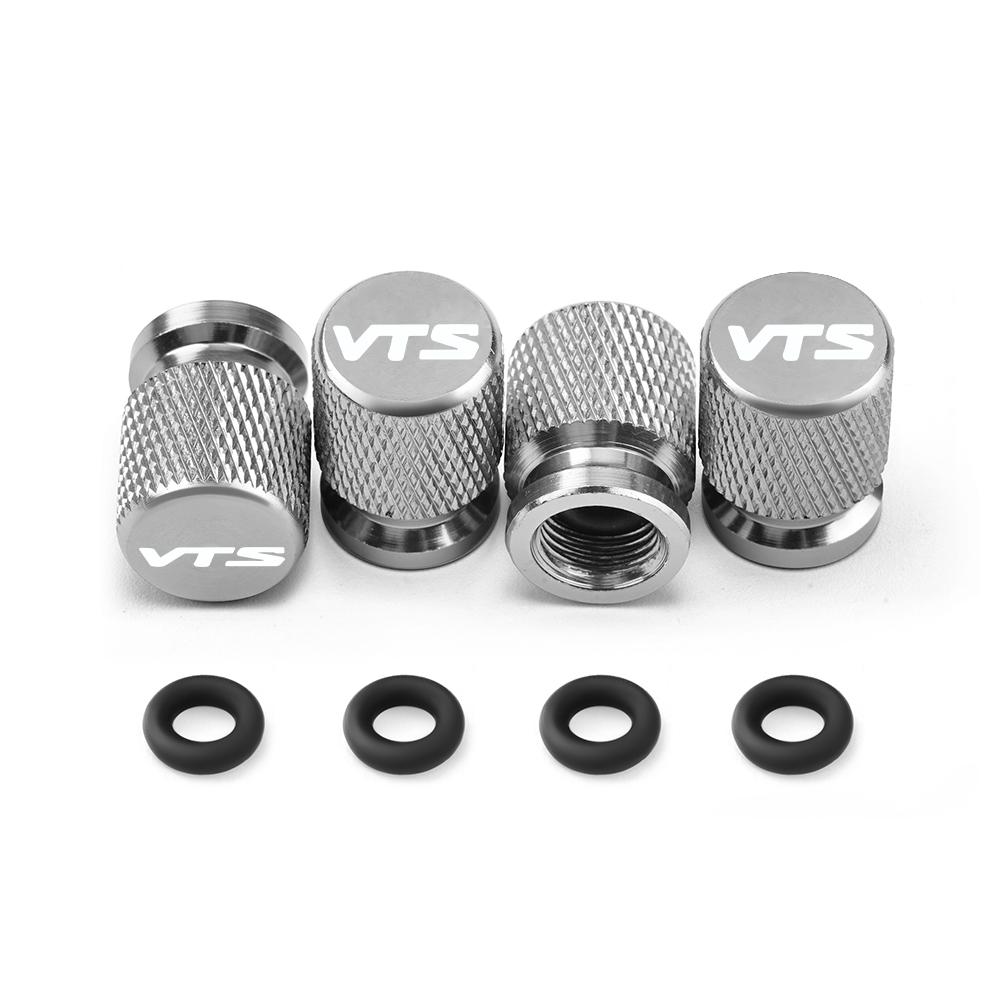 4Pcs VTS Custom LOGO Car Wheel Tire Valve Caps Airdust Covers For Citroen C3 C4 C5 Berlingo Elysee Quatre Saxo C4L Xsara Picasso