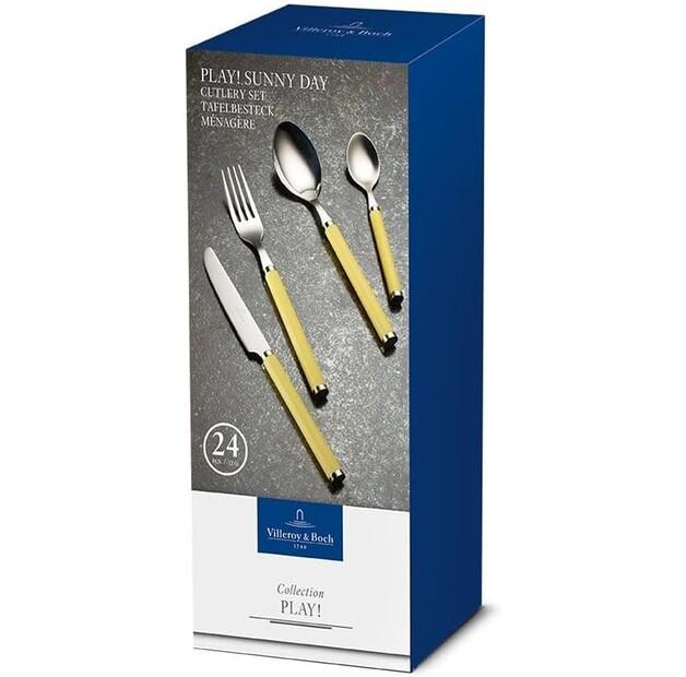 Набор столовых приборов Villeroy & Boch Play! Sunny Day, 24 предмета (1263349030)