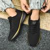 New Black Sneakers Men Sport Shoes Mesh Breathable Mens Walking Shoes Ultralight Sneakers Male Size 48 Tennis Shoes Homme Male