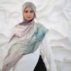 2026 Lightweight Poly-Cotton Scarf Wrap With Batik Print Breathable Soft Shawl Women 175x70cm