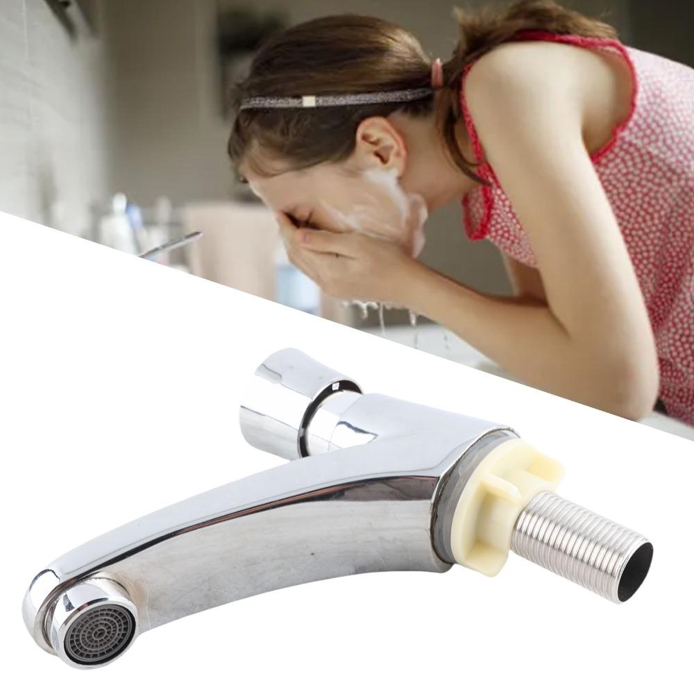 Alloy Faucet Automatic Shut Off Sink Tap Durable Water Tap  Factory