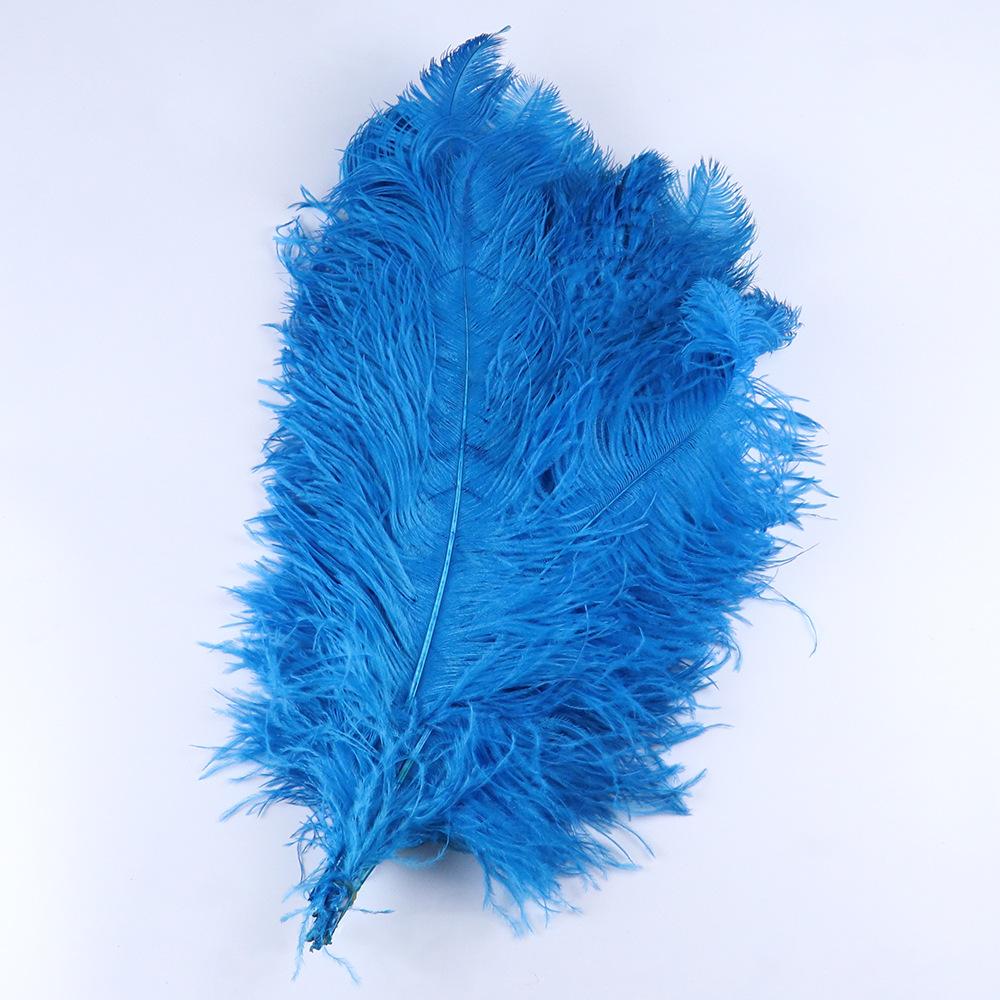 Struisvogelhaar 60-65Cm Zuid-Afrikaans Geïmporteerd Veer Sieraden Accessoires Mode Populair Decoratieve Ornamenten Dons Katoen