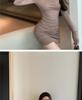 Plus Size Waist-Slimming Skirt Dress for Early Autumn - Chic Women's Fashion
