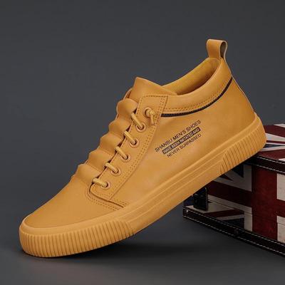 Spring 22803 Men's Breathable Casual High-Top Sneakers – Classic, Versatile, Comfortable, Trendy Fashion.