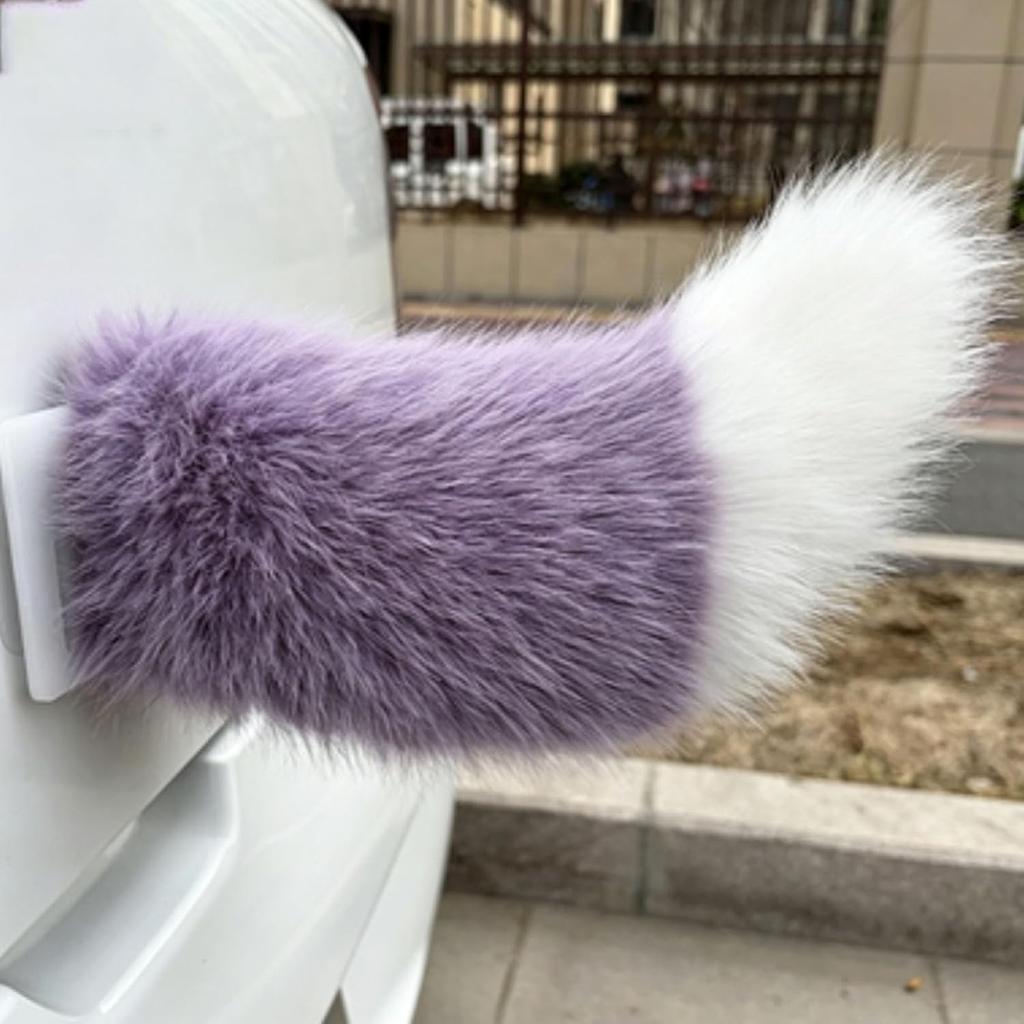 Remote Control Electric Car Tail, Fuzzy Tail Car Decoration, Rechargeable Plush Animal Moving Tail, Self Adhesive Electric Animal Tail Car Decor