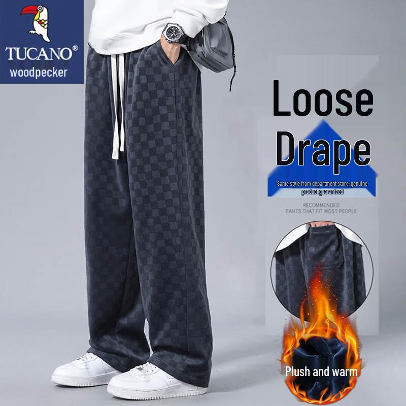 TUCANO Men's Plaid Casual Pants