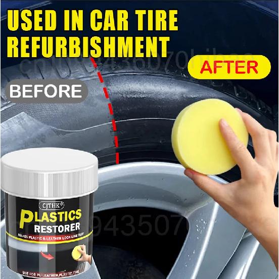 150g Car Plastic Restorer Back To Black Gloss Car Cleaning Products Plastic Leather Restore Auto Polish Repair Coating Renovator