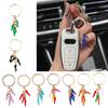 Fun Mini Chili Keyring Stylish Decorative Zinc Alloy Keychain Hanging Ornament For Keys Purses Gift