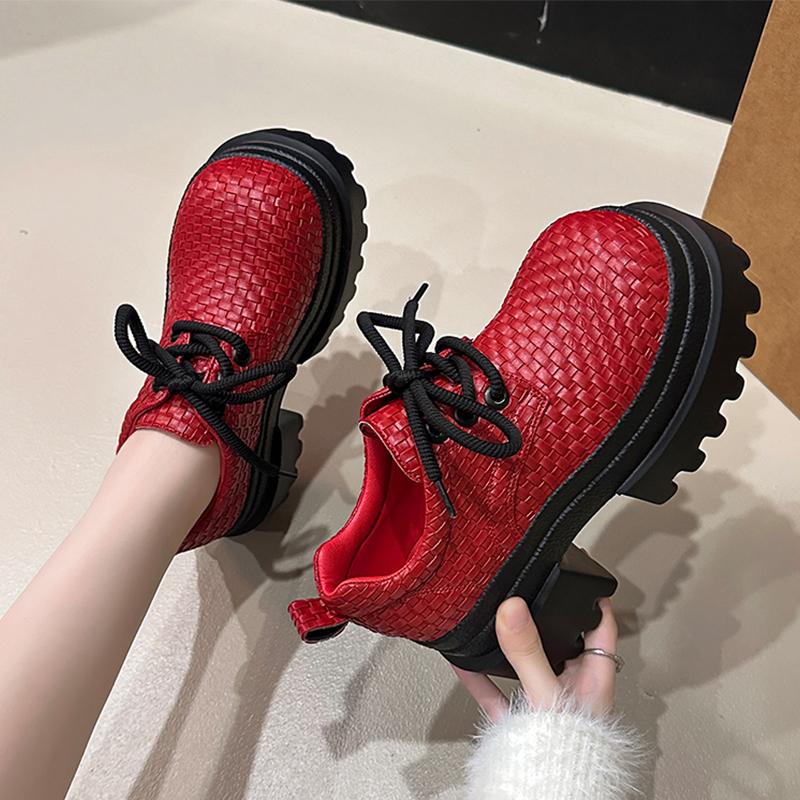 Fashion Flats Platform Women Sport Shoes Fashion Dress Loafers Shoes Casual Lace Up Sneakers 2025 Autumn Walking New Zapatillas De Mujer