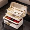 Lockable Storage Box for Home & Valuables, Portable Privacy Document Box for Students and Cars