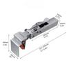 Press type quick drawer clamp, woodworking installation auxiliary tool, drawer installation adjustable telescopic fixed clamp
