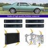 Vanshly 4pcs Rubber Radiator Insulator Pads Kit Support Pads Koaladiator Mount Cushion for GM