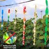 8/15 pieces color-coded electric-powered balcony garden bird repellent device for farms / farmyard bird repelling equipment