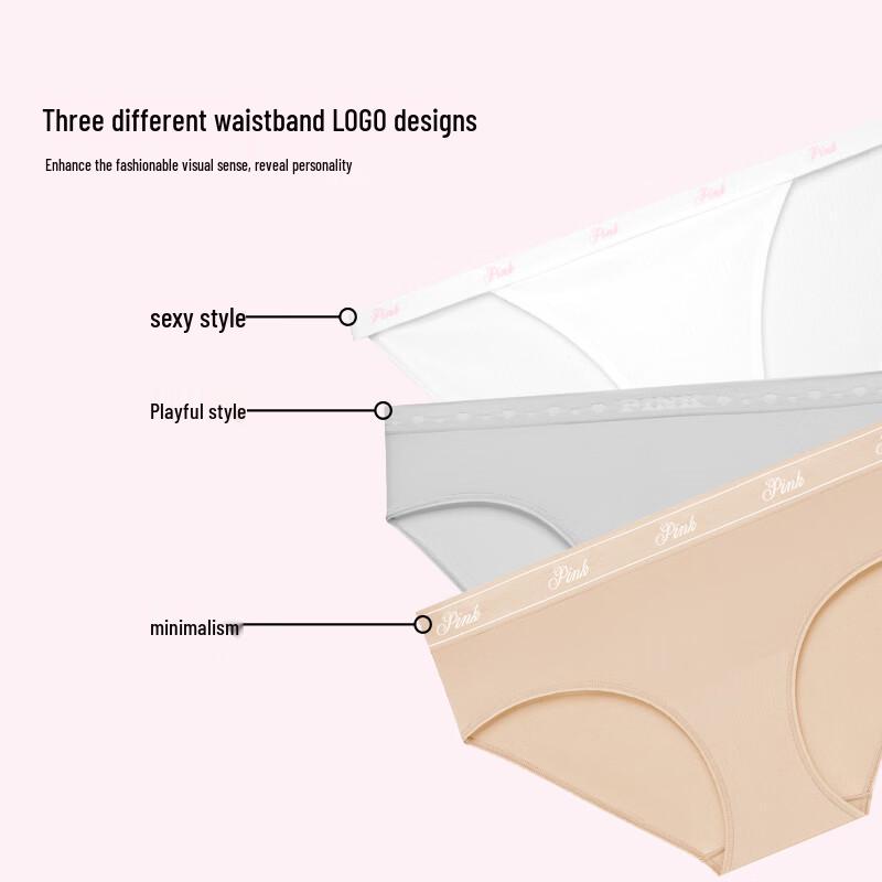Victoria's Secret PINK Low-Rise Briefs 5-Pack