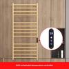 304 Stainless Steel Electric Heated Towel Rack with Golden Controller