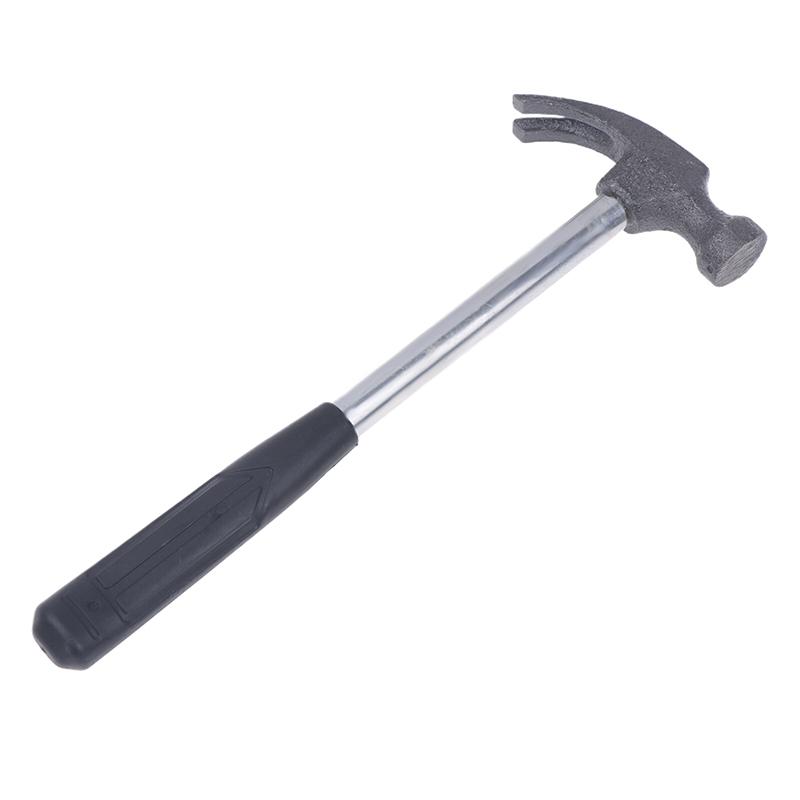 Mini Claw Hammer with Plastic Handle, Small Hitting Hammer for Repair and DIY Projects 18.5 * 6.5cm