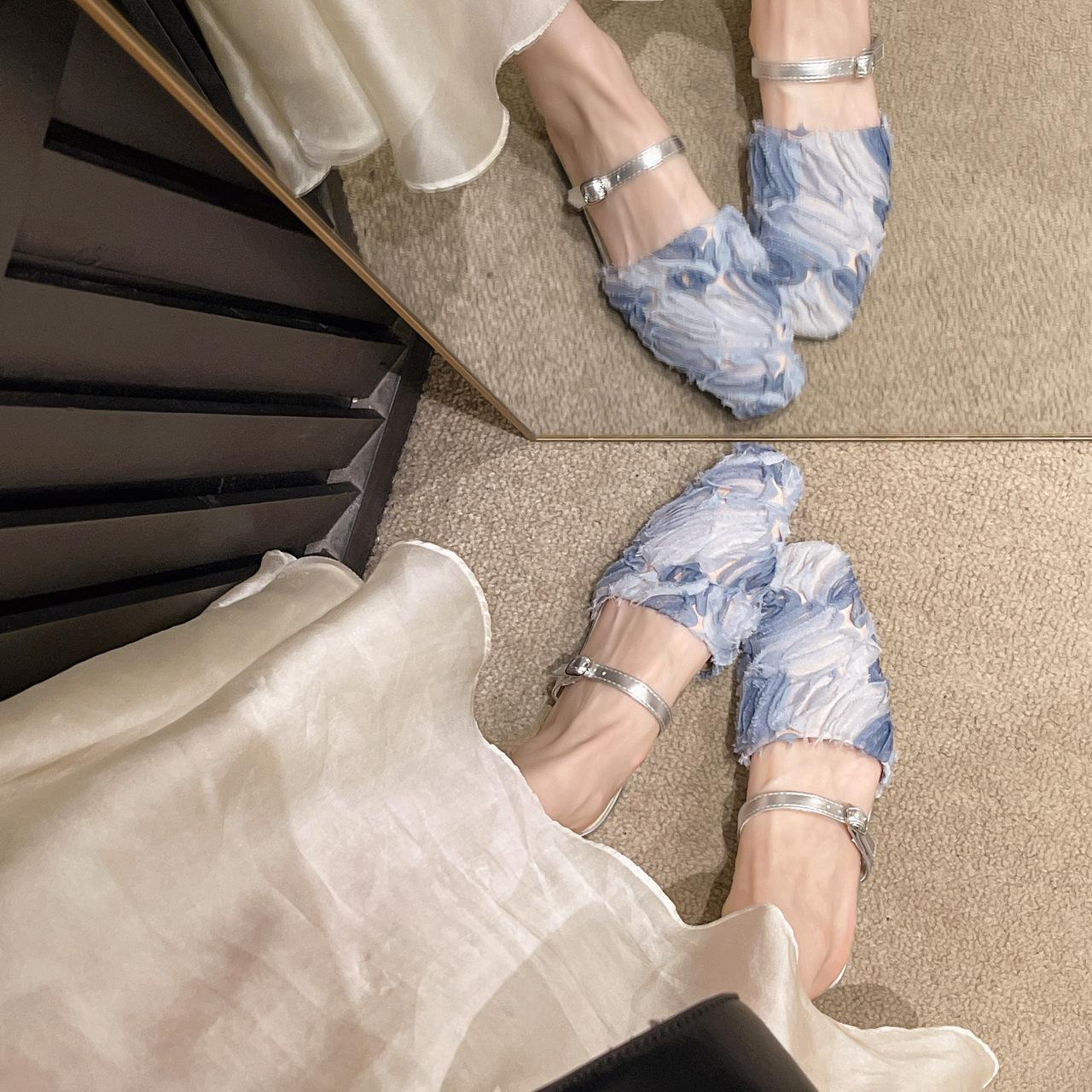 2024 Лето Новые Фея Ветер Нежные Кружева Квадратная Голова Модные Темпераментные Баотоу — фото 4