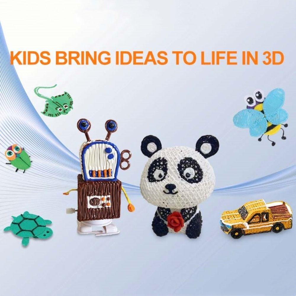 PCL Material 3D Pen Replace Refills Low Temperature 3D Printing Refill  3D Pen Accessories