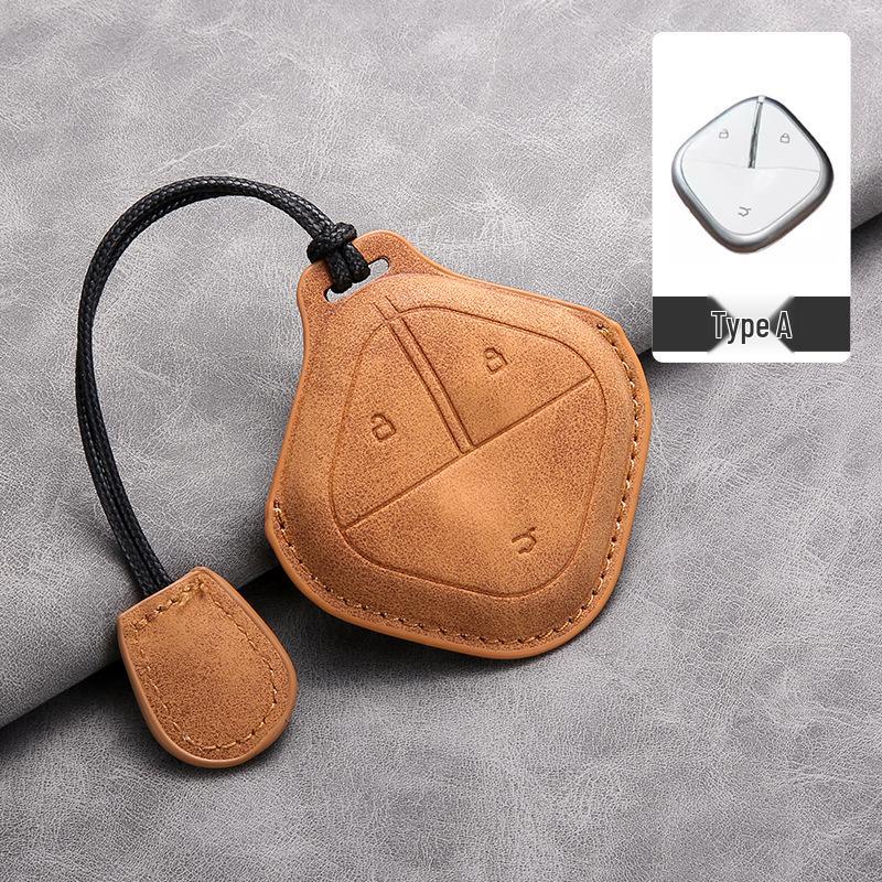 Key Cover for 2023 Wuling Bingo Miniev & Baojun Yueye with Buckle