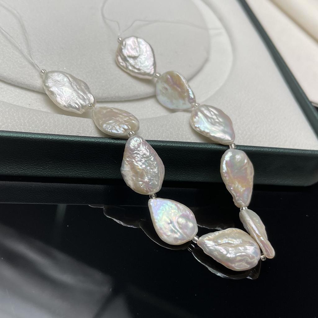 DIY Schmuckzubehör Tropfenförmige Barock-Birne Für Schmuckherstellung DIY Halskette Ohrringe Armband Zubehör Länge 18cm