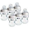 Tommee Tippee - Natural Start Anti-colic Bottles - 260 Ml - Breast-like Teat for a Natural Latch - Pack of 6