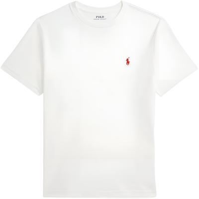 T-shirt Polo Ss25 Nadruk Deska Surfingowa Dzianina Bawełniana Koszulki Dziecięce Białe 323965839-001