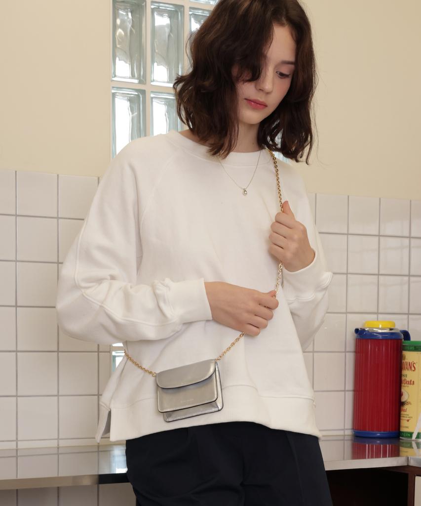 Lovecharm [Tint Mini Bag_Silver]Tint Mini Bag_Silver