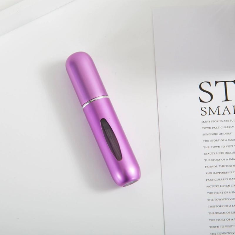 

5Ml Perfume Refill Bottle Portable Mini Refillable Spray Can Perfume Pump Empty Cosmetics Container Travel Tool Thermal Atomizer 5 ml
