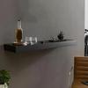 Solid Color Wooden Magic Flap Shelf Wall Mounted Space Saving Concealed Floating Shelf Decorative with Secret Compartment