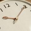 12inch Ultra-Quiet Wooden Wall Clock Nordic Style Simple Home Bedroom Leaf Pocket Watch for Living Room Wooden Wall Clocks